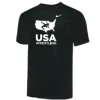 Nike Men's USA Wrestling Tee - Black/White