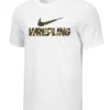 Nike Youth Wrestling Camo Tee - White