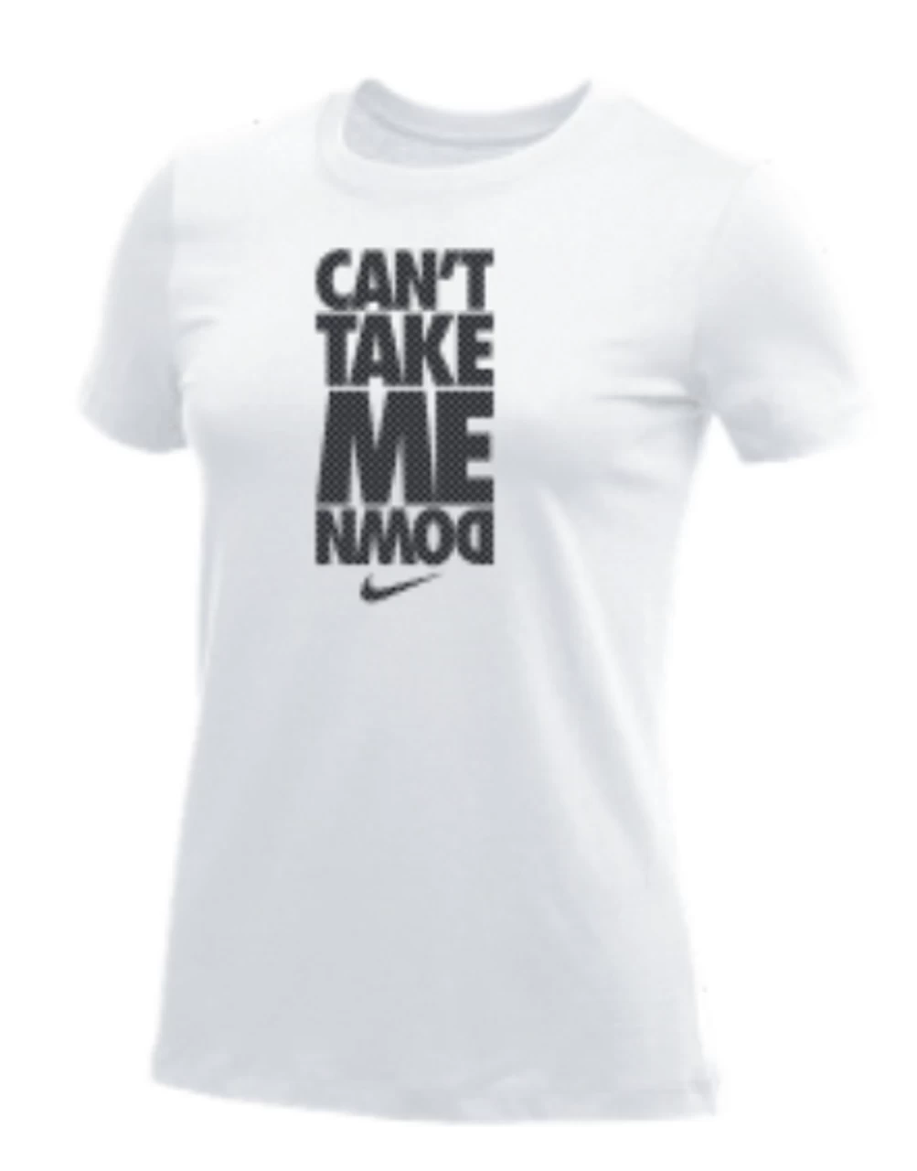 Nike Women's Wrestling Can't Take Me Down Tee - White