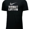 Nike Men's Weightlifting Tape Tee - Black