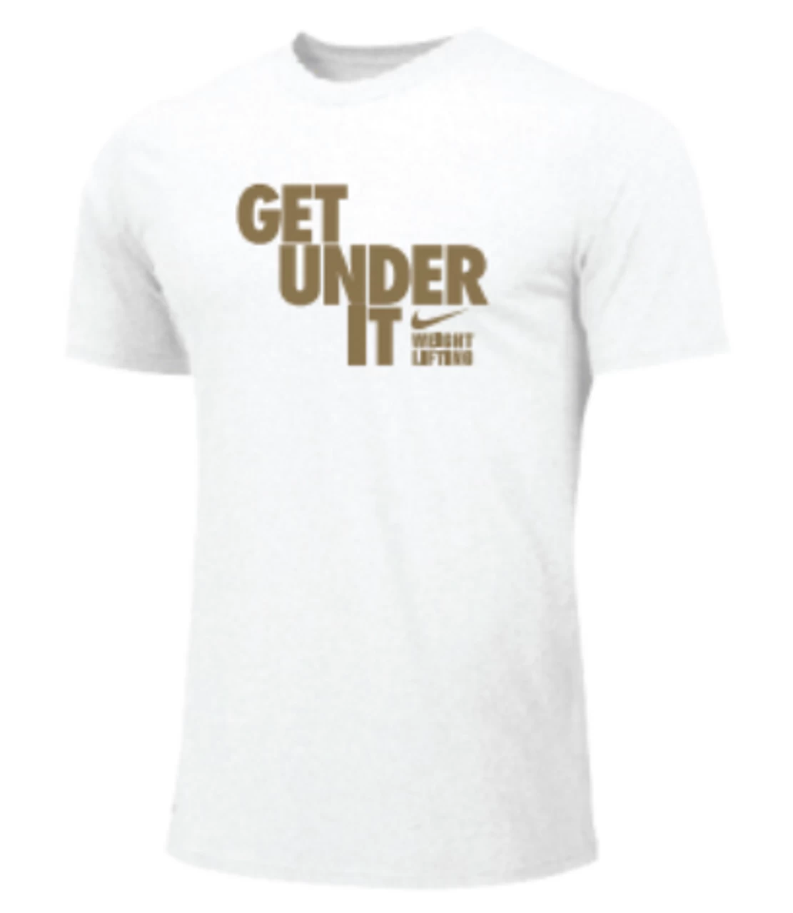 Nike Men's Weightlifting Get Under It Tee - White