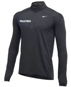 Nike Men's Volleyball 1/2 Zip Top - Charcoal