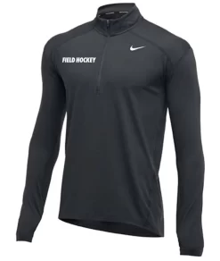 Nike Men's Field Hockey 1/2 Zip Top - Charcoal