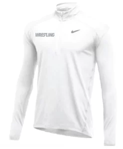 Nike Men's Wrestling 1/2 Zip Top - White