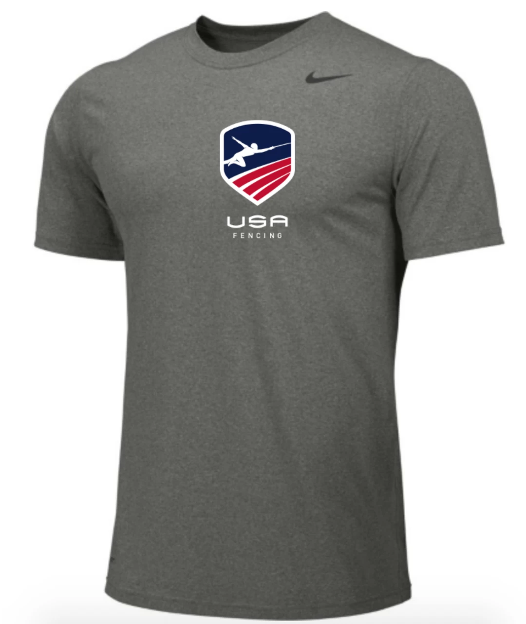 Nike Men's USA Fencing Legend - Carbon Heather/ Black