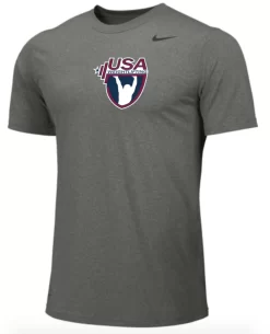 Nike Men's USA Weightlifting Legend - Carbon Heather/ Black
