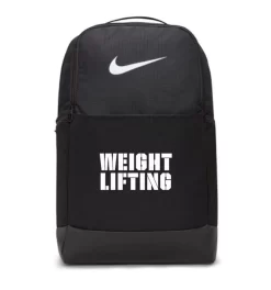 Nike Weightlifting Brasilia 9.5 Training Backpack - Black/White