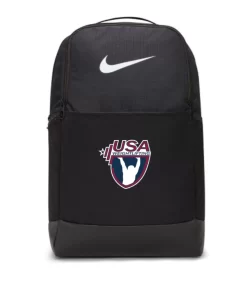Nike USA Weightlifting Brasilia 9.5 Training Backpack - Black/White