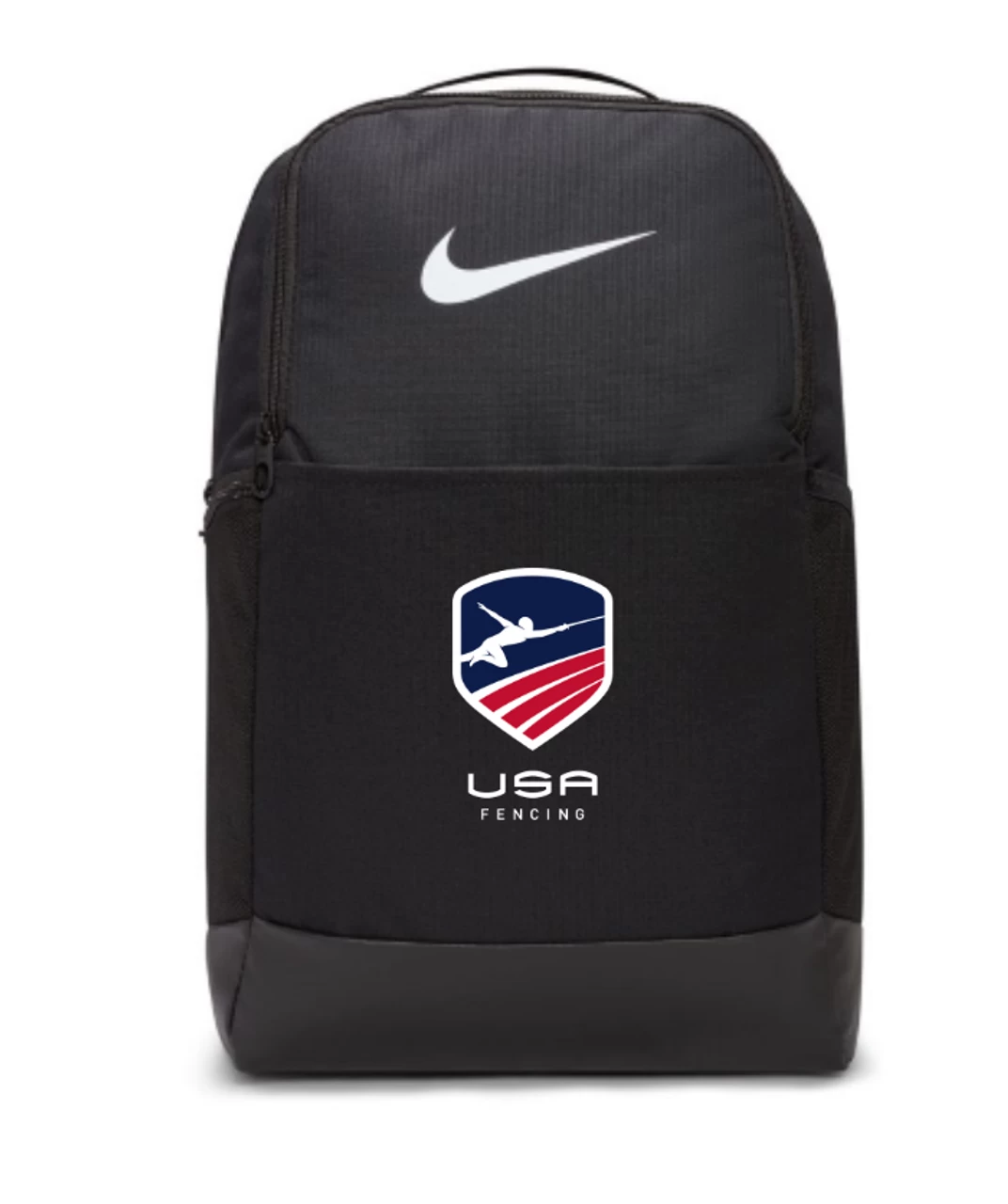 Nike USA Fencing Brasilia 9.5 Training Backpack - Black/White