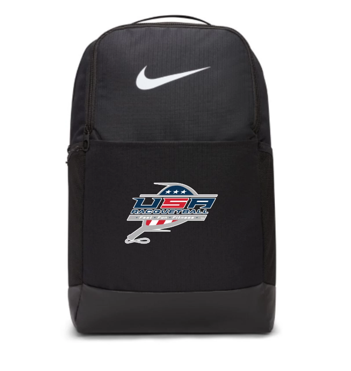 Nike USA Racquetball Brasilia 9.5 Training Backpack - Black/White