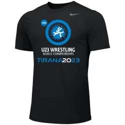 Nike Men's World Championships Tirana 2023 Tee - Black