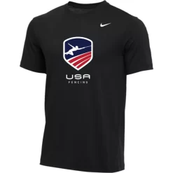 Nike Youth USA Fencing Tee - Black