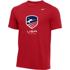 Nike Men's USA Fencing Tee - Red
