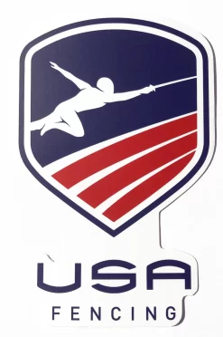 USAF 4.5 Inch Vinyl Sticker - Red/Blue/White