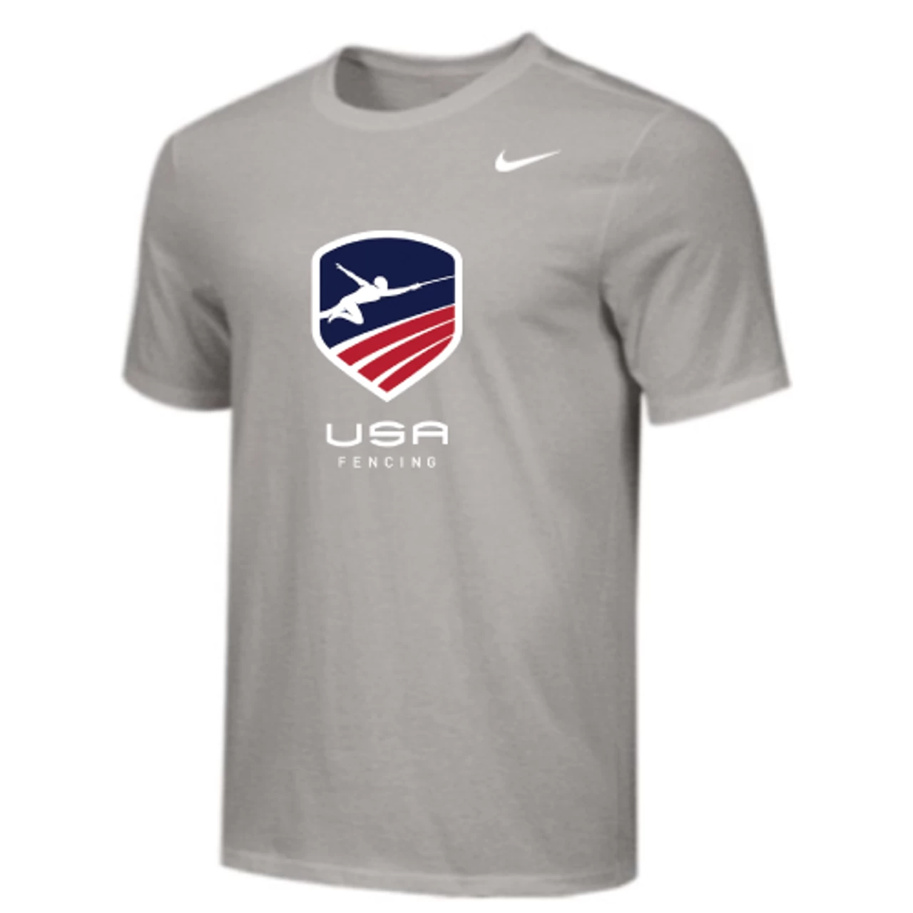 Nike Youth USA Fencing Tee - Grey