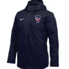 Nike Men's USA Fencing Team Down Filled Parka - Navy/Red/White/Blue