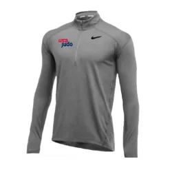 Nike Men's USA Judo 1/2 Zip Top - Grey