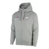 Nike Men's USA Racquetball Club Fleece Full Zip Hoodie - Grey