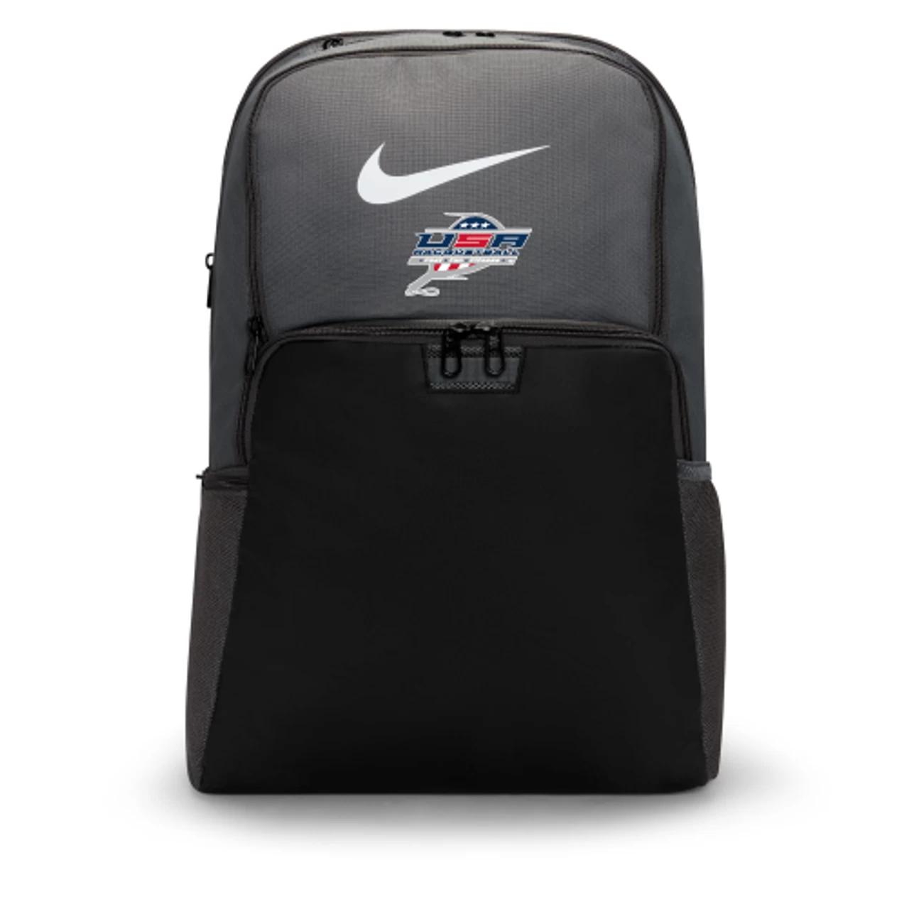 Nike USA Racquetball Brasilia Training Backpack - Grey/Black