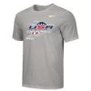 Nike Men's USA Racquetball Tee - Grey