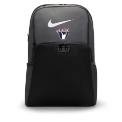 Nike USA Weightlifting Brasilia Training Backpack - Grey/Black