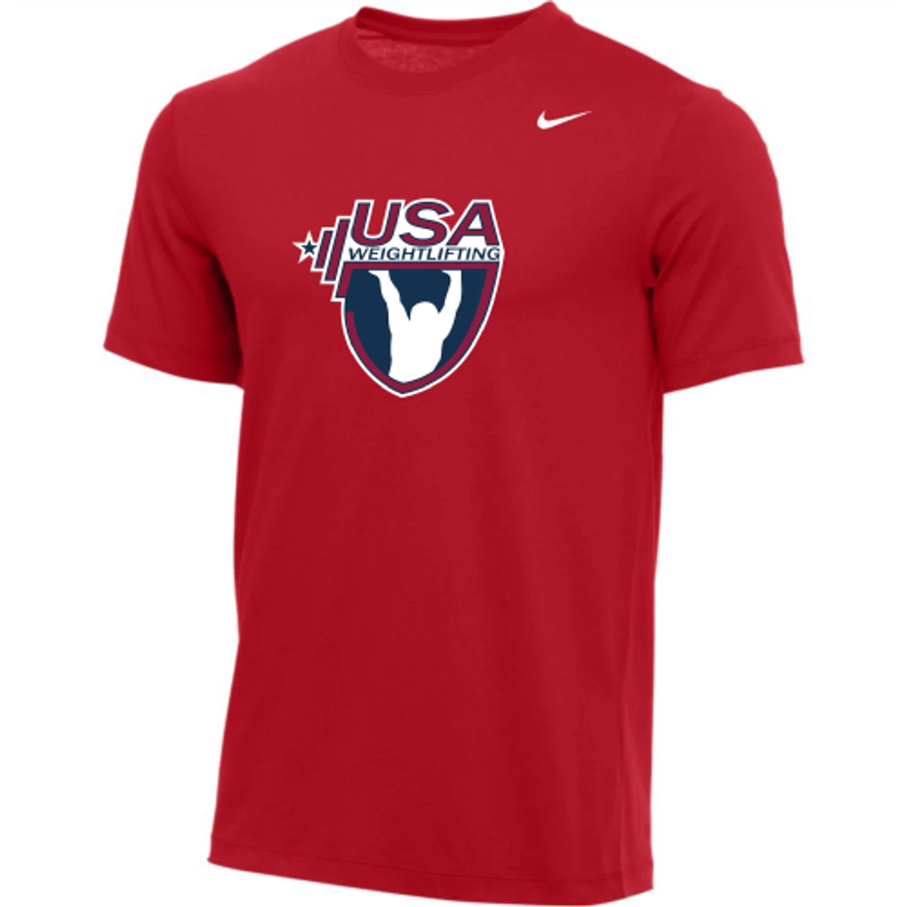 Nike Men's USA Weightlifting Tee - Red