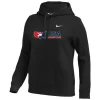 Nike Women's USA Wrestling Club Fleece Pullover Hoodie - Black/White