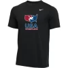 Nike Youth USA Wrestling Tee - Black