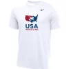 Nike Youth USA Wrestling Tee - White