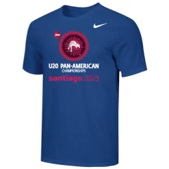 Nike Men's UWW U20 PanAm Championships 2023 Tee - Royal
