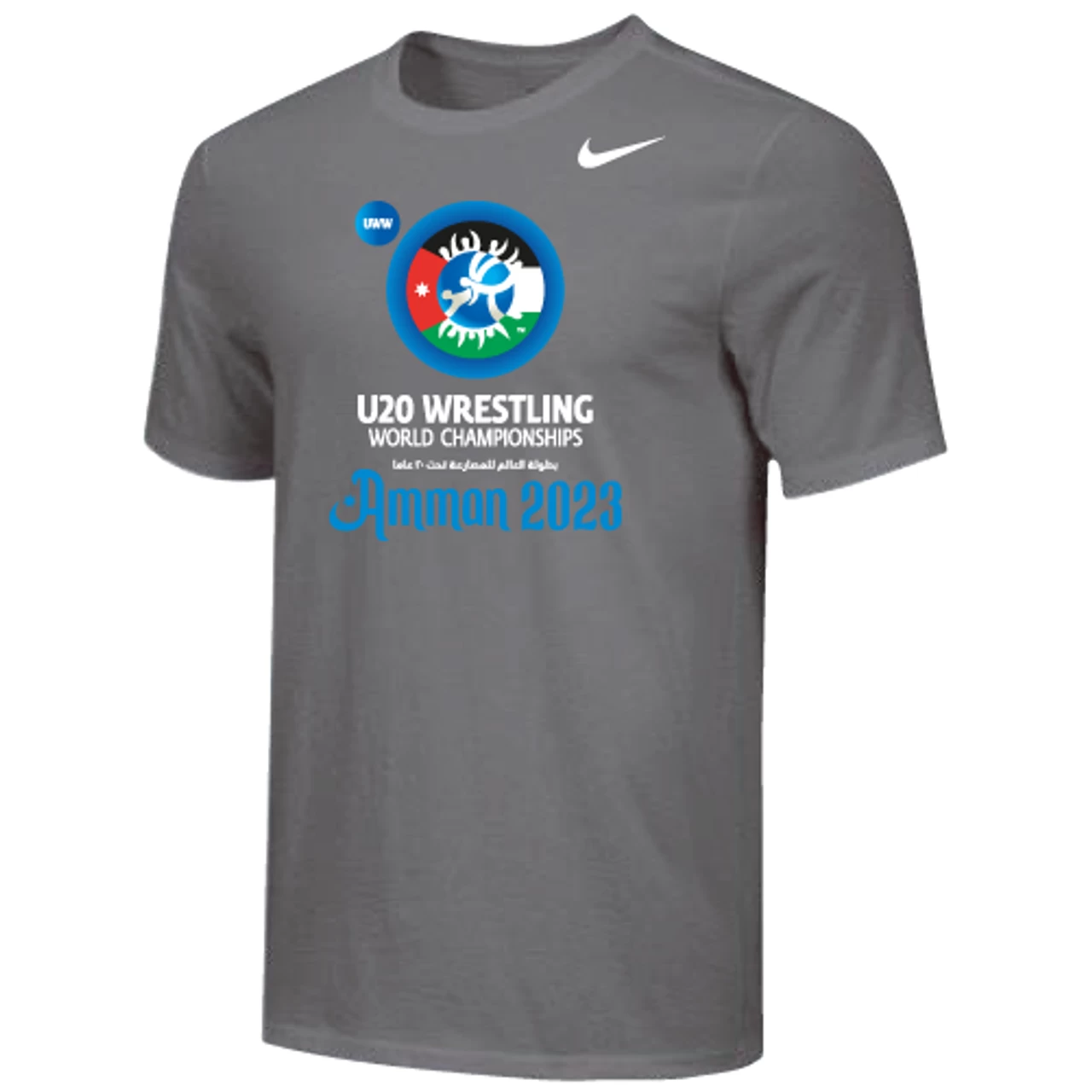 Nike Men's U20 World Championships Amman 2023 Tee - Grey