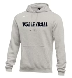 Nike Women's Volleyball Club Fleece Hoodie - Grey/Black