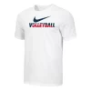Nike Men's Volleyball Tee - White/Navy/Red