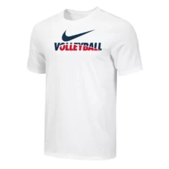 Nike Men's Volleyball Tee - White/Navy/Red
