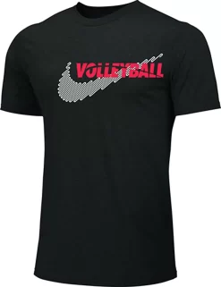 Nike Women's Volleyball Rawdacious Tee - Black/Grey