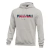 Nike Men's Volleyball Club Fleece Hoodie - Grey/Navy/Red