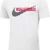 Nike Women's Volleyball Rawdacious Tee - White