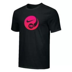 Nike Men's Retro Volleyball Tee - Black/Pink