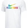 Nike Women's Volleyball Pride Tee - White