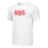 Nike Men's Weightlifting Arch Tee - White/Pink/Orange