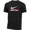 Nike Men's Volleyball Tee - Black/Red/White