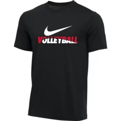 Nike Men's Volleyball Tee - Black/Red/White