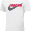Nike Men's Wrestling Rawdacious Tee - White