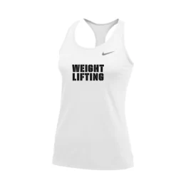 Nike Women's Weightlifting Balance Tank - White/Black