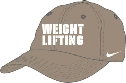 Nike Weightlifting Campus Cap - Khaki/White