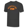 Nike Men's Weightlifting Swoosh Tee - Black/Fluorescent Orange