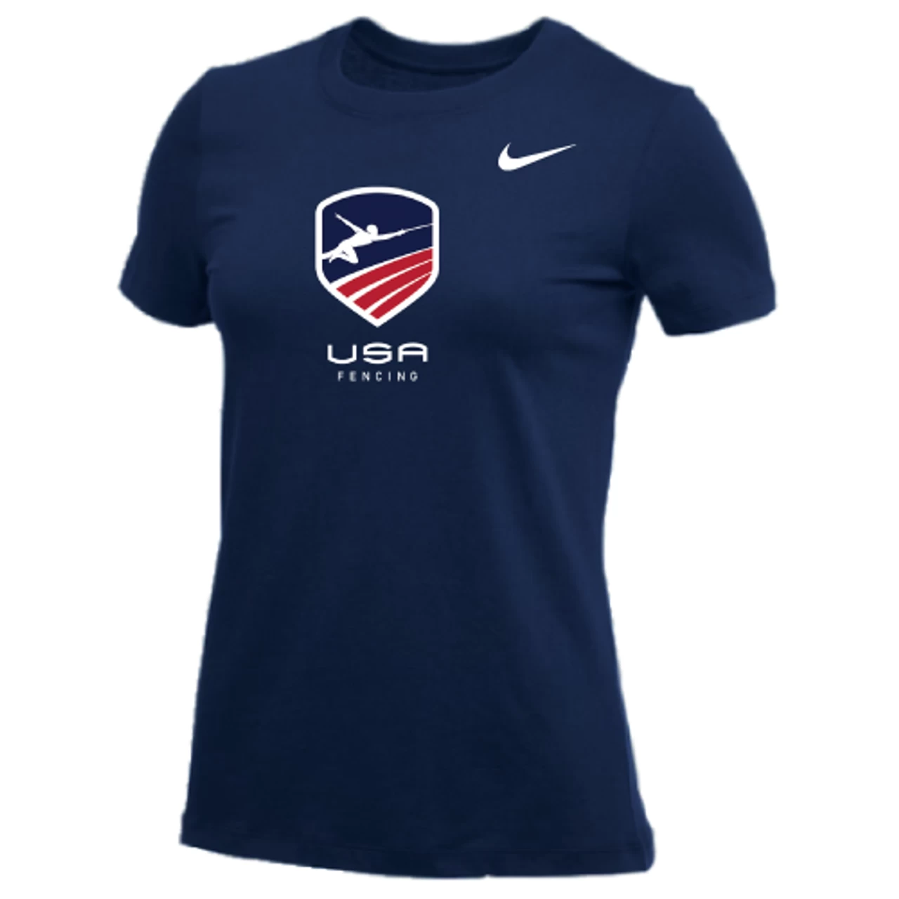Nike Women's USA Fencing Tee - Navy