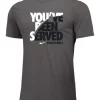 Nike Men's Volleyball You've Been Served Tee - Grey/White/Black