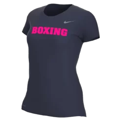 Nike Women's Boxing Legend Tee - Navy