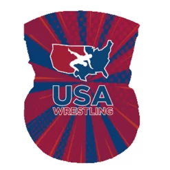 USA Wrestling Neck Gaiter - Red/White/Blue
